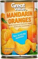 Mängden socker i Mandarin Oranges