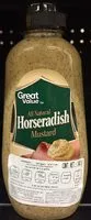 Mängden socker i All Natural Horseradish Mustard