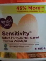 Mängden socker i Parent's choice Sensitive infant formula milk-based