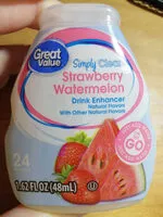 Mängden socker i Simply Clear Strawberry Watermelon
