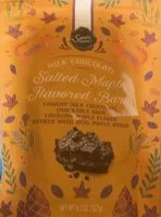 Mängden socker i Milk Chocolate Salted Maple Flavored Bark