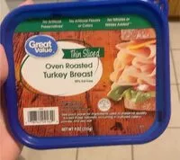 Mängden socker i Oven Roasted Turkey Breast