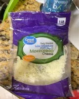 Mängden socker i Low-moisture Part-Slim Mozzarella Cheese
