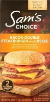 Mängden socker i Bacon Double Steakburger With Cheese