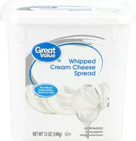 Mängden socker i Cream Cheese Spread