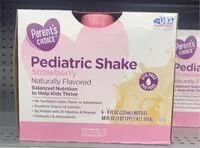 Mängden socker i Pediatric shake