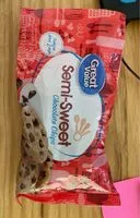 Mängden socker i Semi sweet chocolate chips