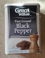 Mängden socker i Pure Ground Black Pepper