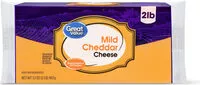 Mängden socker i Mild Cheddar Cheese