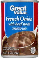 Mängden socker i Condensed Soup, French Onion