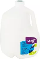 Mängden socker i Organic Reduced Fat Milk
