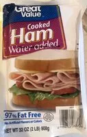Mängden socker i Great Value- Cooked Ham