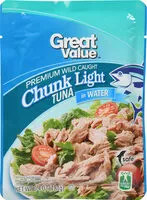 Mängden socker i Premium Wild Caught Chunk Light Tuna In Water