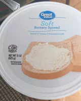Mängden socker i soft buttery spread