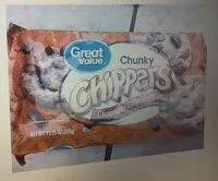 Mängden socker i Chunky chocolate chip cookies