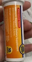 Mängden socker i Immune Support