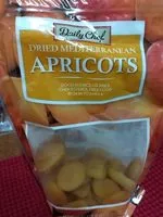 Mängden socker i Daily chef, dried mediterranean apricots