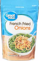 Mängden socker i French Fried Onions