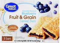 Mängden socker i Fruit & Grain Bars