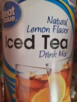 Mängden socker i Iced tea mix
