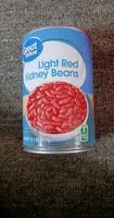 Mängden socker i Light Red Kidney Beans