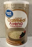 Mängden socker i Instant Oatmeal