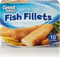Mängden socker i Fish Fillets