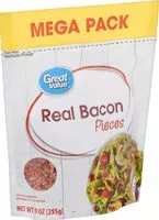 Mängden socker i Real Bacon Pieces