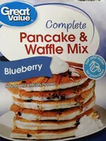 Mängden socker i Pancake & Waffle Mix