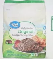 Mängden socker i Turkey Breakfast Patties, Original