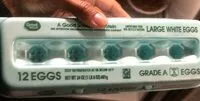 Mängden socker i Latge White Eggs