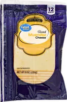 Mängden socker i Muenster Cheese