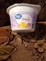 Mängden socker i Light Greek peach yogurt
