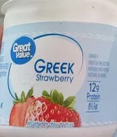 Mängden socker i Greek strawberry