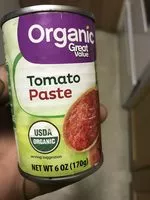 Mängden socker i Organic Tomato Paste