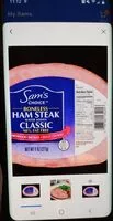 Mängden socker i Sam's choice Boneless ham steaks