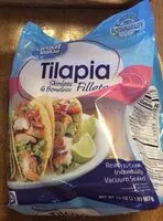 Mängden socker i Tilapia skinless and boneless fillets