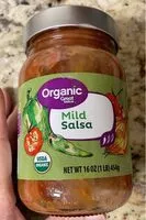 Mängden socker i Organic mild salsa