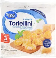 Mängden socker i Cheese Tortellini