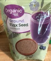 Mängden socker i Ground flax seed cold milled
