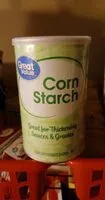 Mängden socker i Cornstarch
