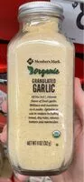 Mängden socker i Organic granulated garlic