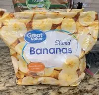 Mängden socker i Great Value Sliced Bananas, 16 oz