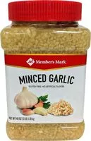 Mängden socker i Minced Garlic