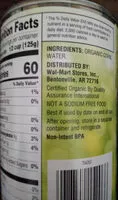 Mängden socker i Great Value Organic No Salt Added While Kernel Corn, 15 Oz