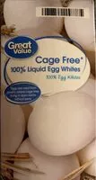 Mängden socker i Cage Free liquid egg whites