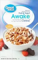 Mängden socker i Awake fruit yogurt cereal