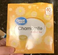 Mängden socker i Chamomile Herbal Tea