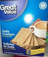 Mängden socker i Soda crackers