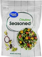 Mängden socker i Croutons Seasoned